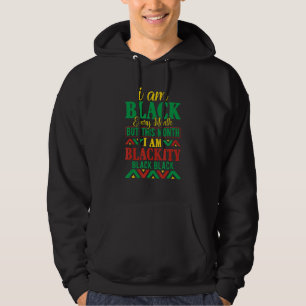 Ik ben elke maand zwart maar deze maand ben ik zwa hoodie