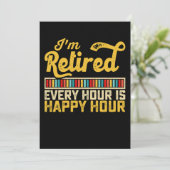 Ik ben elke uur 's ochtends 's ochtends 's ochtend kaart (Staand voorkant)