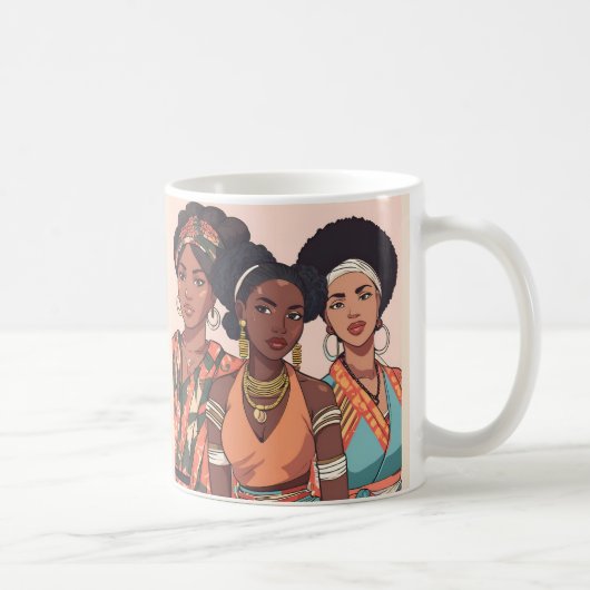 Ik ben elke vrouw koffiemok (Rechts)