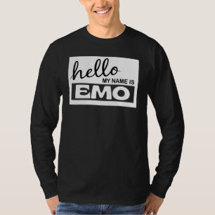 Ik ben Emo Hallo ik Emo, dus wat was de oudere Emo T-shirt