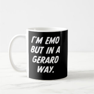 Ik ben Emo, maar in Gerard Way Quote Koffiemok