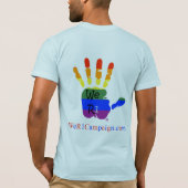 Ik ben... en Back Rainbow Logo T-shirt (Achterkant)