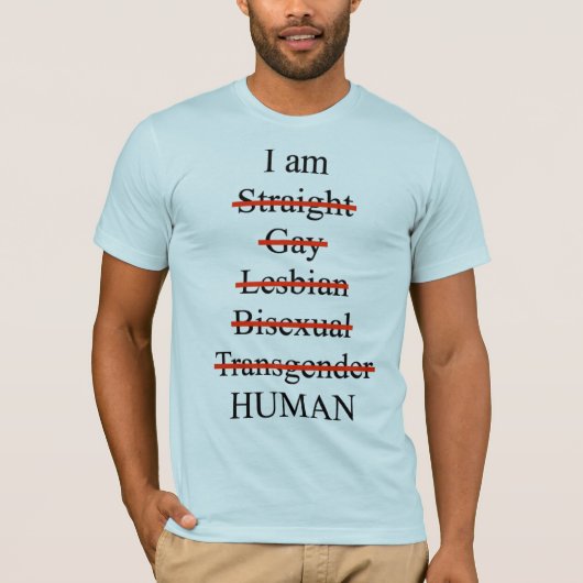 Ik ben... en Back Transgender Logo T-shirt (Voorkant)
