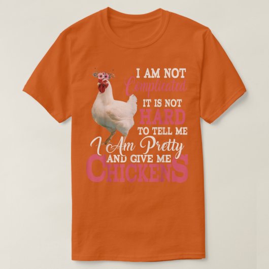 Ik ben  en geef me schimmels. t-shirt (Design voorkant)