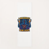 "Ik ben energie. Ik ben licht." – kosmische ster S Yogamat (Voorkant)