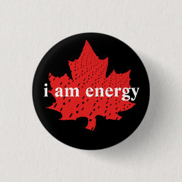 Ik ben energie ronde button 3,2 cm