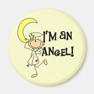 Ik ben engel T-shirts en cadeaus Magneet