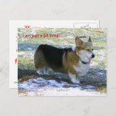 IK BEN ENKEL EEN VERMOEID BEETJE! , FEESTDAGENKAART (Voorkant / Achterkant)