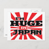 Ik ben enorm in Japan Briefkaart (Voorkant / Achterkant)