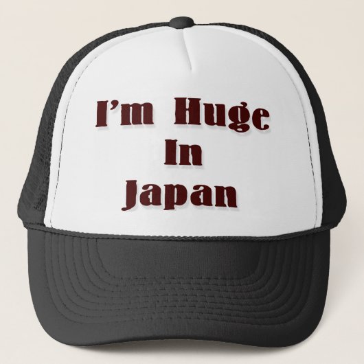 Ik ben enorm in Japan Trucker Pet (Voorkant)