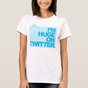 Ik ben enorm op Twitter - T-shirt van vrouwen