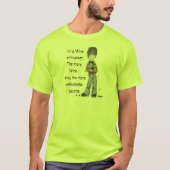 Ik ben enthousiast over wijn t-shirt (Voorkant)