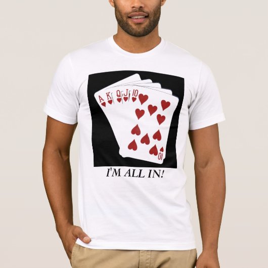 IK BEN ER ALLEMAAL IN! T-SHIRT (Voorkant)