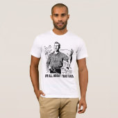 IK BEN ER ALLEMAAL OVER DAT BASS Funny T-shirts Vi (Voorkant volledig)