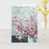 "IK BEN ER ALTIJD VOOR JE", EEN DOORDACHTE KAART (Gele Bloem)