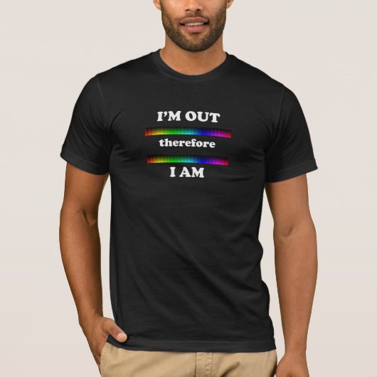 Ik ben er dus niet meer. t-shirt (Voorkant)