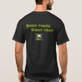 Ik ben er geweest - zo heet dat - Donkere Mannen T T-shirt (Achterkant)
