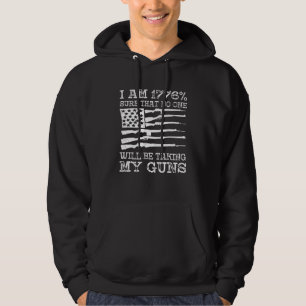 Ik ben er in 1776 zeker van dat niemand mijn gewer hoodie