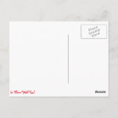 "Ik ben er met jou" Briefkaart (Achterkant)