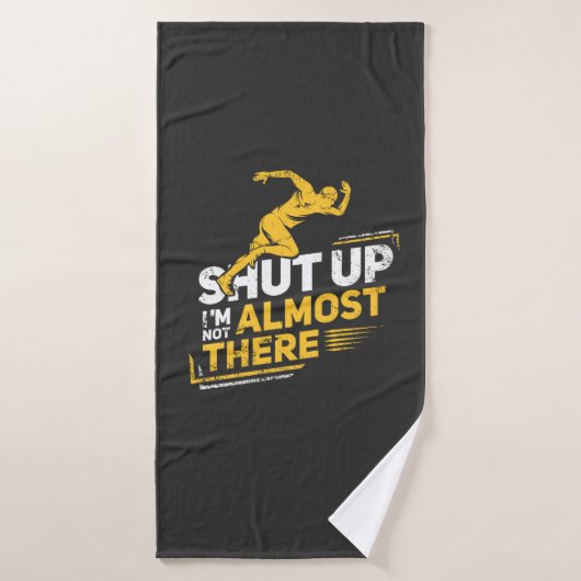 Ik ben er niet bijna. badhanddoek (Badhanddoek)