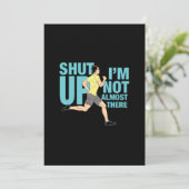 Ik ben er niet bijna. kaart (Staand voorkant)