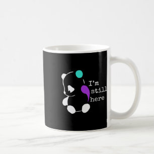 Ik ben er nog steeds - Semicolon Gift Zelfmoordpre Koffiemok