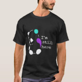 Ik ben er nog steeds - Semicolon Gift Zelfmoordpre T-shirt (Voorkant)