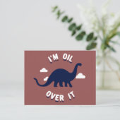 Ik ben er olie op!!! briefkaart (Staand voorkant)