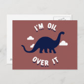 Ik ben er olie op!!! briefkaart (Voorkant / Achterkant)