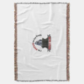 Ik ben er trots op Brits te zijn Deken (Voorkant Verticaal)