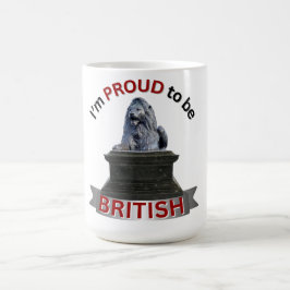 Ik ben er trots op Brits te zijn Koffiemok