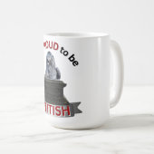 Ik ben er trots op Brits te zijn Koffiemok (Voorkant rechts)