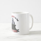 Ik ben er trots op Brits te zijn Koffiemok (Voorkant rechts)