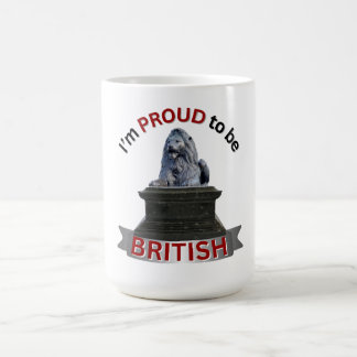 Ik ben er trots op Brits te zijn Koffiemok