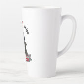 Ik ben er trots op Brits te zijn Latte Mok (Rechts)