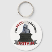 Ik ben er trots op Brits te zijn Sleutelhanger (Voorkant)