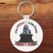 Ik ben er trots op Brits te zijn Sleutelhanger (Voorkant)