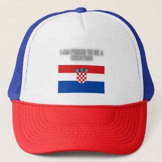 Ik ben er trots op dat ik een Kroatische vrachtwag Trucker Pet