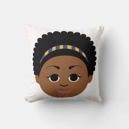 Ik ben er trots op dat ik natuurlijk ben! GoGreek Kussen