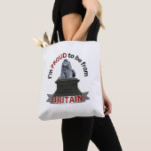 Ik ben er trots op uit Groot-Brittannië te komen Tote Bag (Dichtbij)