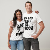 Ik ben er voor de boeken! t-shirt (Unisex)