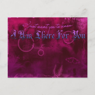 Ik ben er voor jou briefkaart