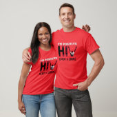 Ik ben er zeker van dat HIV geen misdaad is T-shirt (Unisex)