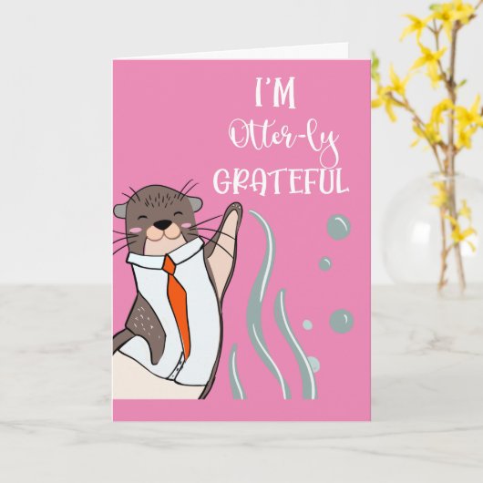 Ik ben erg dankbaar voor je kerstrecorder kaart (Gele Bloem)