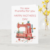 Ik ben erg dankbaar voor jou, Moederdag Kaart (Gele Bloem)