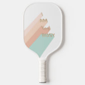 Ik ben erg druk met Pickleball Retro Stripe spelen Paddle (Voorkant)