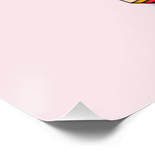 Ik ben erg druk perfect poster (Hoek)