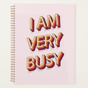 Ik ben erg druk planner