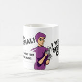 "Ik ben essentieel!" KoffieMok (Center)