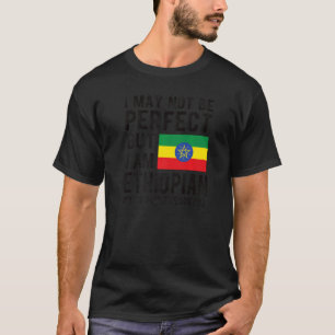 Ik ben Ethiopische vlag Ethiopia Heritage Ethiopia T-shirt